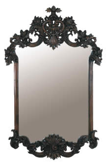 Large Carved Hall Mirror